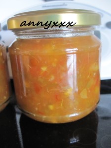 Thermomix Paprika Orangen Apfel Relish  (2)